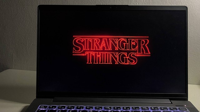 Serial Stranger Things pada Netflix. Sumber : Dok.pribadi
