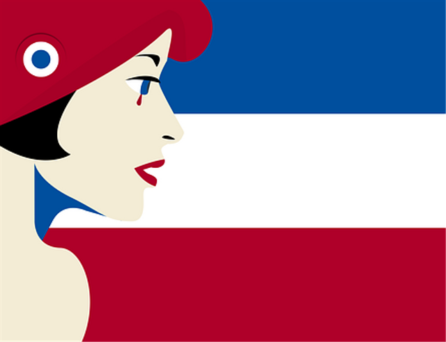 Ilustrasi perempuan Prancis (Sumber Foto: https://pixabay.com/id/images/search/perancis+marianne/)