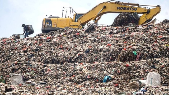 Tempat Pengolahan Sampah Terpadu (TPST) Bantar Gebang, Bekasi, Jawa Barat,. Foto: Pemprov DKI Jakarta