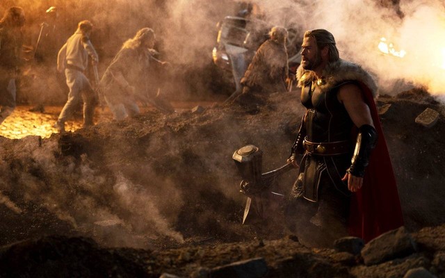 Thor: Love and Thunder menyajikan pertarungan Dewa Asgard dan Gorr the God Butcher. Foto: Marvel