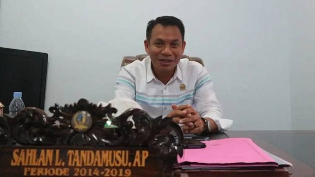 Wakil Ketua DPRD Donggala, Sahlan L Tandamusu. Foto: Jalu/PaluPoso