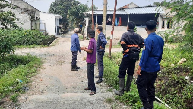 Warga di Tangerang resah monyet liar masuk pemukiman. Foto: Dok. Istimewa