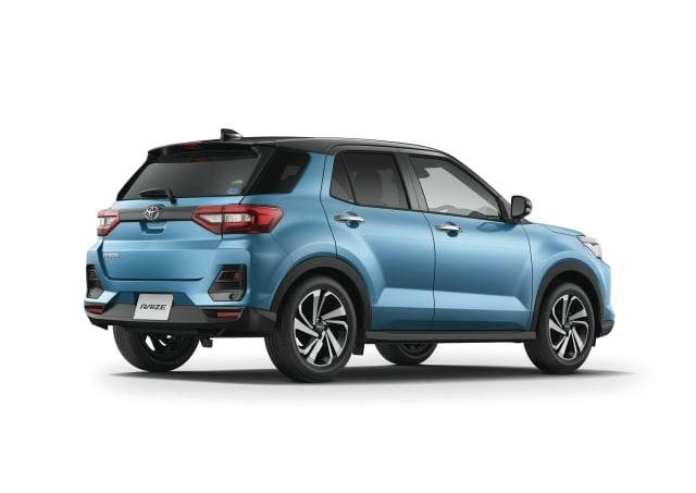 Tampak belakang Toyota Raize. (Foto: dok. TAM)