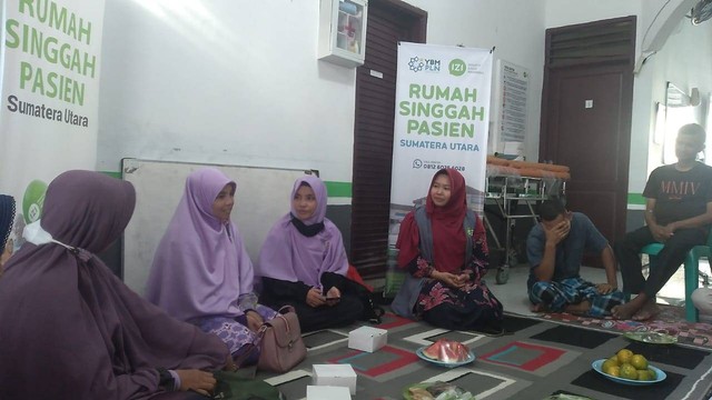 Kunjungan PD Salimah Memotivasi Penghuni RSP YBM PLN – IZI Sumut