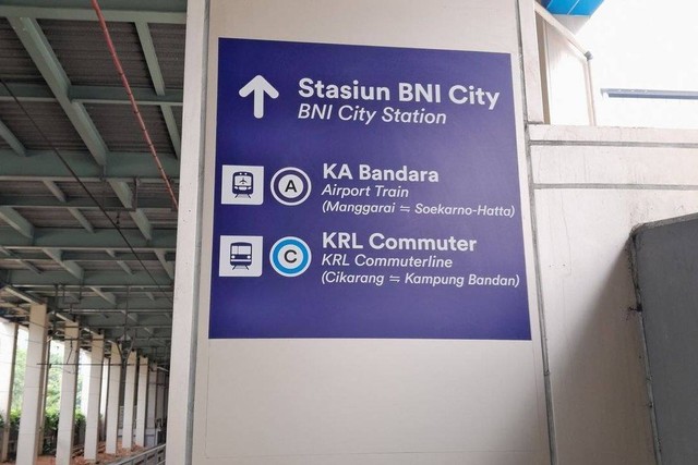 Fasilitas di Stasiun BNI City. Foto: Instagram/@jalur5