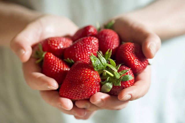 Ilustrasi Strawberry. Foto: Shutterstock