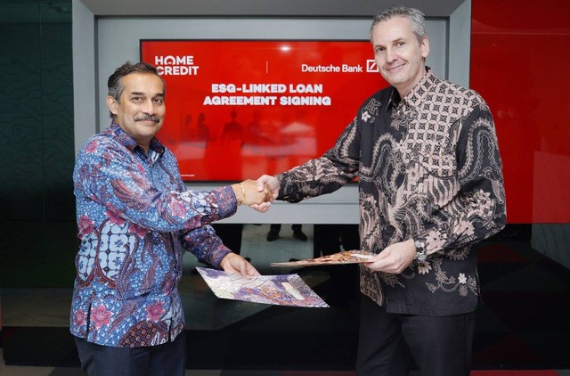 Home Credit Indonesia mendapatkan pendanaan Rp 156 miliar dari Deutsche Bank. Foto: Home Credit Indonesia