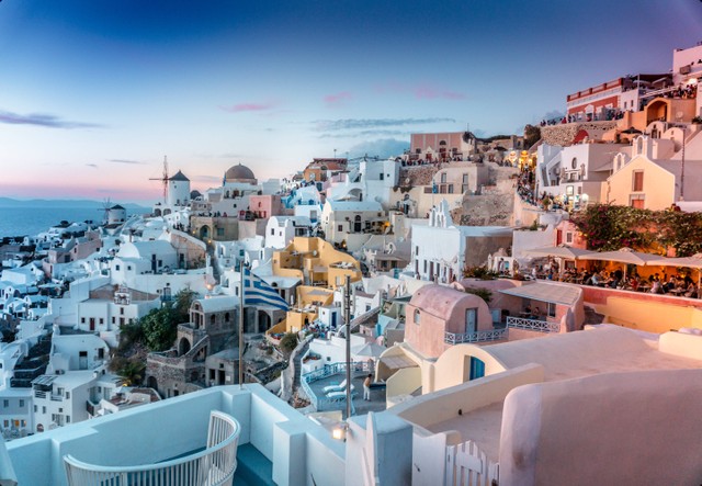 6 Rekomendasi Hotel Mirip Santorini di Indonesia, gambar hanya ilustrasi. Foto:pixabay.com/santorini