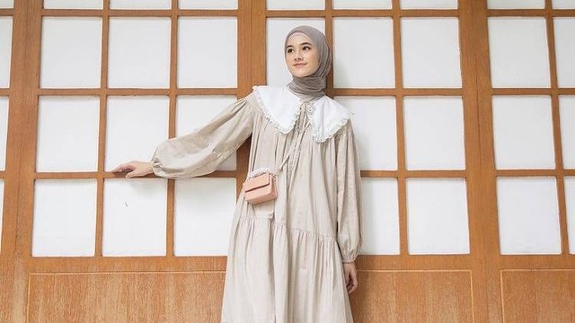 Ilustrasi syule outfit tema muted color. Foto: Instagram.com/raniaskdr_