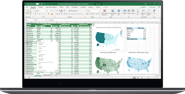 Ilustrasi cara menghitung diskon di Excel. Foto: Microsoft