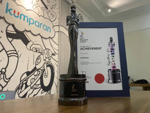 Kumparan menang di ajang HR Asia Awards 2022. Foto: kumparan