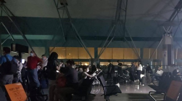 Terminal 3 Bandara Soekarno-Hatta mati lampu. Foto: Dok. Istimewa
