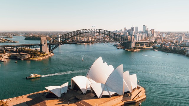 6 Tempat Wisata Gratis di Australia untuk Liburan Hemat/Opera House. Sumber; Unsplash/Caleb Russel