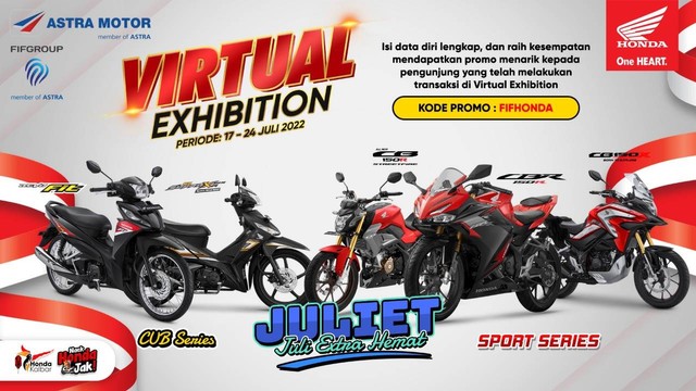 Pameran 'Honda Virtual Exhibition'. Foto: Dok. Astra Motor Kalbar 