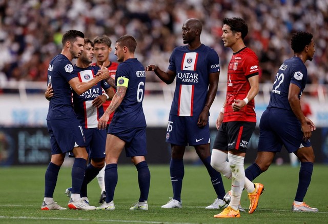 Paris Saint Germain (PSG) vs Urawa Reds. Foto: REUTERS/Issei Kato