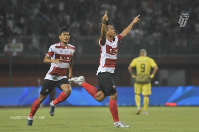 Madura United. Foto: Situs web resmi PT LIga Indonesia Baru