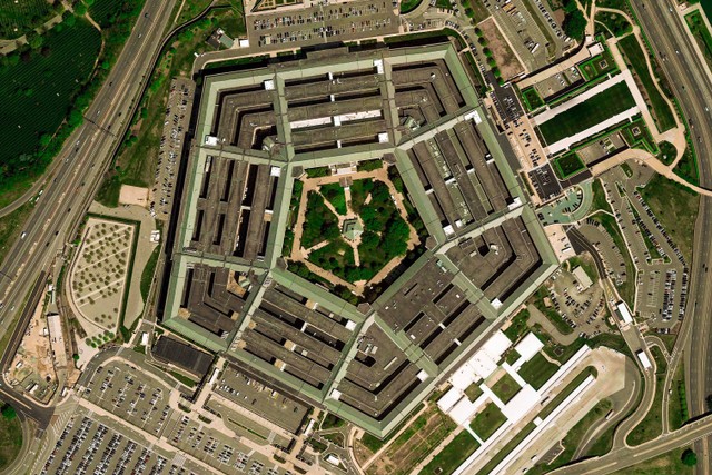 Gedung pentagon. Foto: Kishore  Newton/Shutterstock