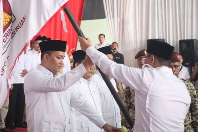 Lantik Pengurus Gerindra Pasuruan, Anwar Sadad Bawa Pesan Mendalam dari Prabowo