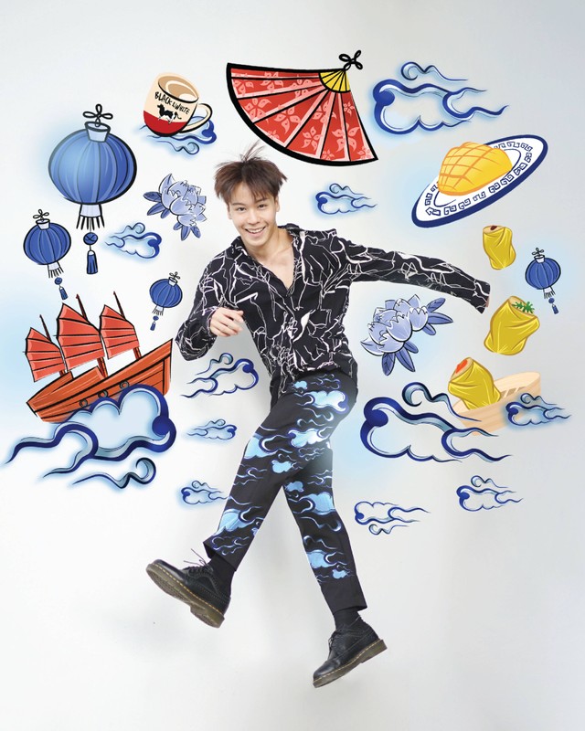 Karya seni seniman Thailand, Painterbell with Hong Kong Icons. Foto: Dok.Hong Kong Tourism Board (HKTB)