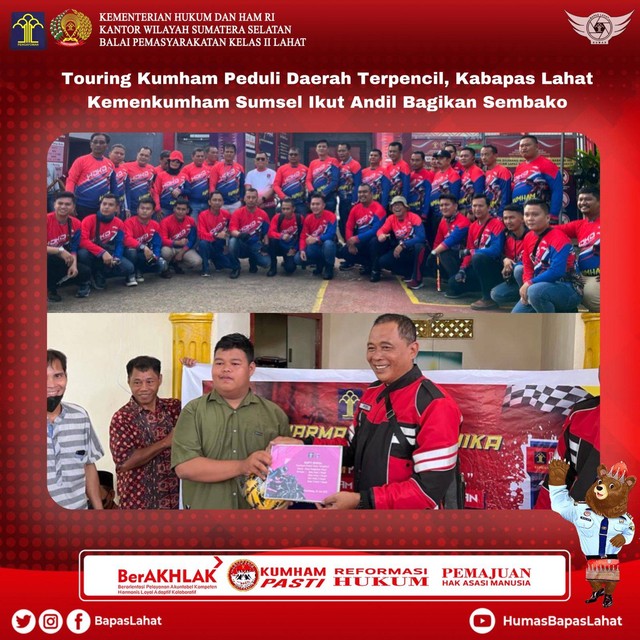 Sumber Foto: Humas Kanwil Kumham Sumsel