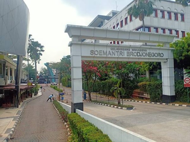 GOR Soemantri Brodjonegoro. Foto: Geanggang Mahasiswa Soemantri Brodjonegoro