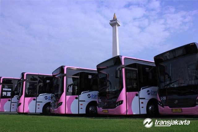 Bus Transjakarta khusus Wanita. Foto: Dok. Transjakarta