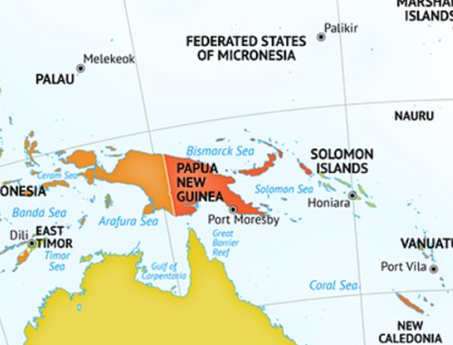 Peta pulau Papua. Foto: pixabay.com/onestopmap-221430/