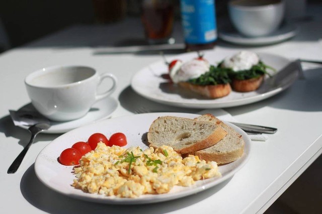 Ilustrasi menu sarapan pagi simple. Foto: Pixabay