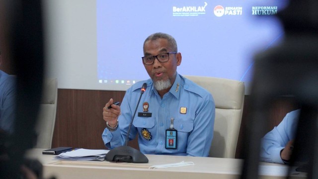 Pelaksana Tugas Direktur Jenderal Kekayaan Intelektual, Razilu. (Foto: Kemenkumham)