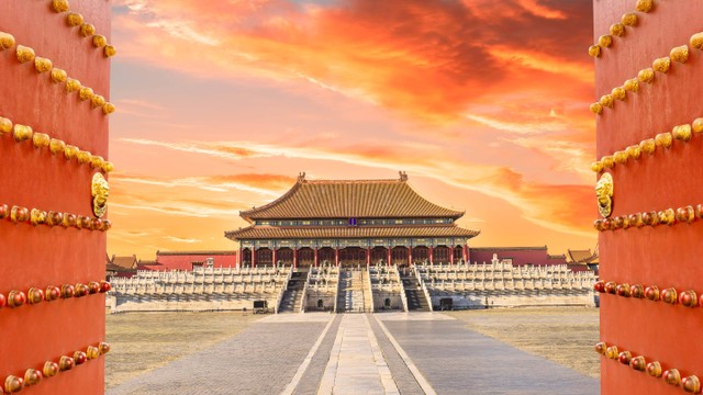 Ilustrasi Kota Terlarang di China. Foto: ABCDstock/shutterstock