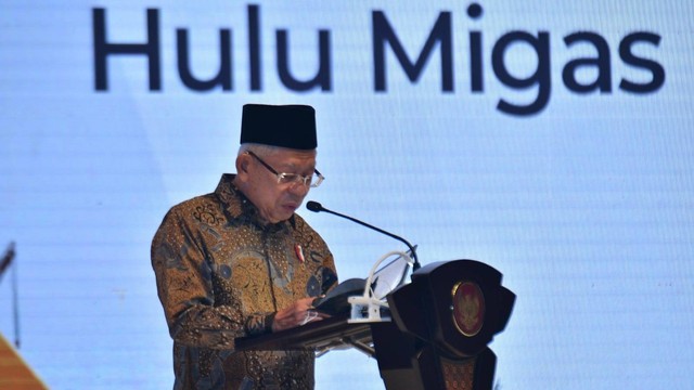 Wakil Presiden RI Ma'ruf Amin saat Pembukaan Forum Kapasitas Nasional II 2022 di Jakarta Convention Center (JCC), Rabu (27/7/2022). Foto: Biro Pers Wakil Presiden
