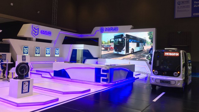 MAB Metropod di PERIKLINDO Electric Vehicle Show (PEVS) 2022. Foto: Dok. Istimewa