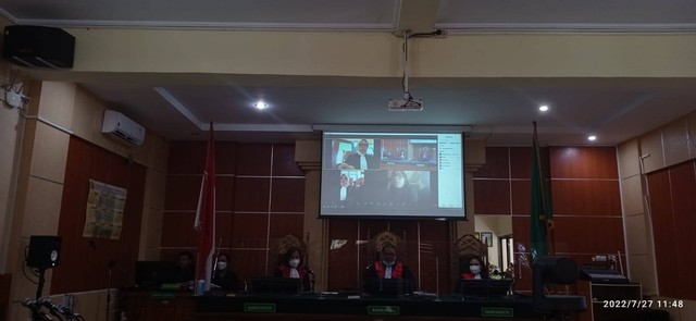 Sidang tuntutan kasus Erayani di Pengadilan Negeri Jambi/Istimewa