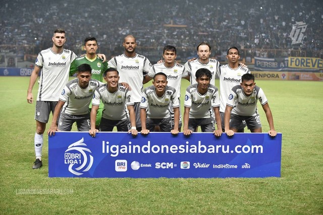 Laga Bhayangkara FC vs Persib Bandung di Stadion Wibawa Mukti, Bekasi, Jawa Barat, dalam pekan perdana Liga 1 2022/23 pada 24 Juli 2022. Foto: Situs web resmi Liga Indonesia Baru