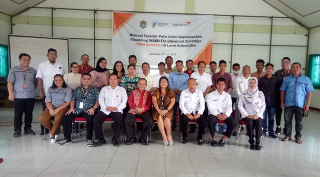 Wahana Visi Indonesia menggelar diskusi terarah peta implementasi FINWASH4UC di tingkat kabupaten. Foto: Dina Mariana/Hi!Pontianak