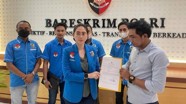 Haris Pertama dilaporkan Ketum KNPI Putri Khairunnisa ke Bareskrim Polri soal dugaan ujaran kebencian. Foto: Dok. Istimewa