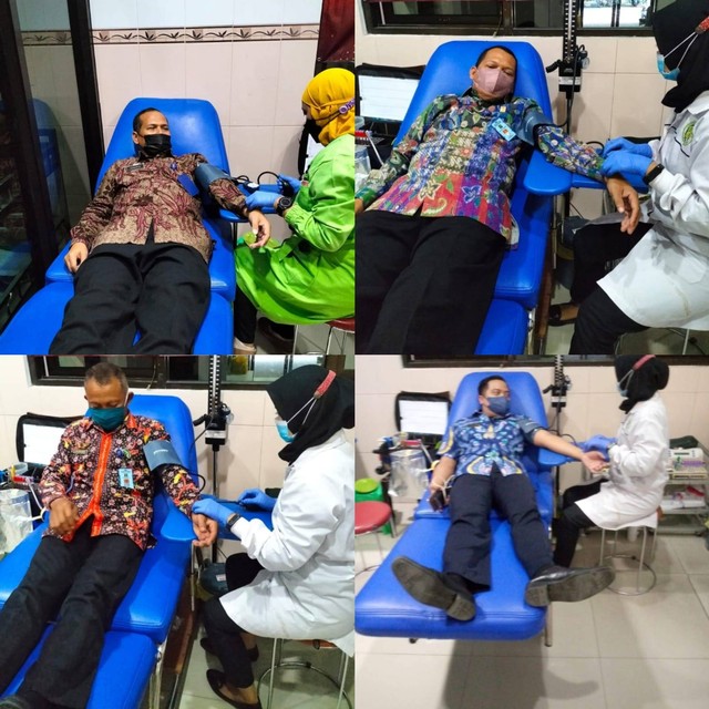 Rupbasan Mojokerto Laksanakan Donor Darah Untuk Semarakkan HDKD Tahun 2022 (Foto:HumasRupMoker)