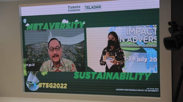 Kepala Badan Otorita Ibu Kota Nusantara (IKN), Bambang Susantono, dalam Acara Tanoto Scholars Gathering (TSG) 2022. Foto: Dok. Tanoto Foundation