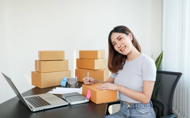 Ilustrasi jualan online. Foto: Shutterstock.
