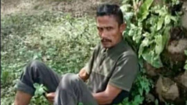 Saifuddin (47 tahun), warga Gampong Blang Mee, Kecamatan Woyla, Aceh Barat, ditemukan dalam keadaan selamat setelah dilaporkan hilang hampir sepekan. Foto: Dok. Istimewa
