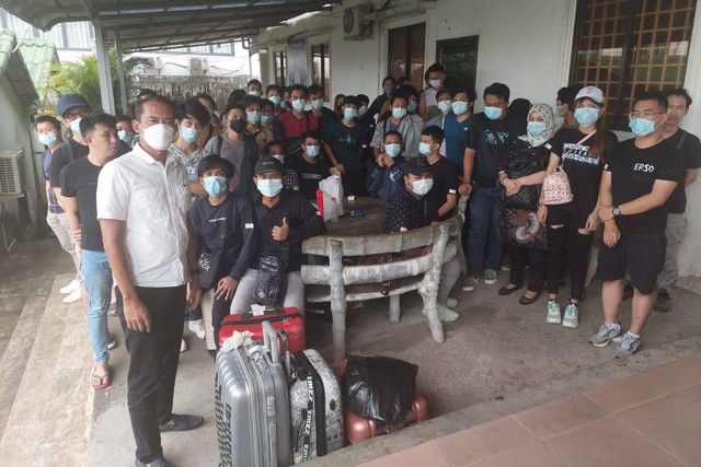 37 WNI Korban Perusahaan Scammer di Laos Pulang ke Indonesia