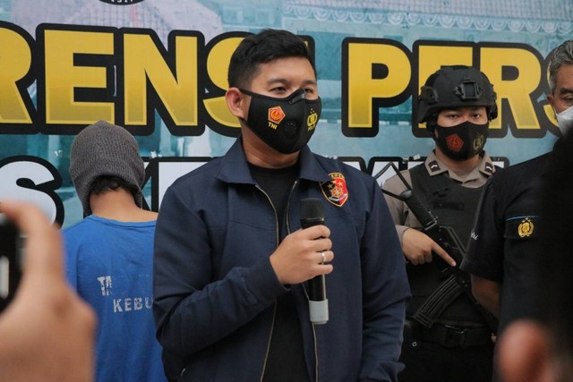 Jumpa pers penganiayaan di Mapolres Kebumen. Foto: Dok. Istimewa