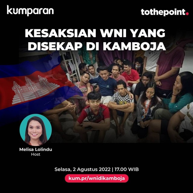 To the Point kumparan Kesaksian WNI yang Disekap di Kamboja. Foto: kumparan