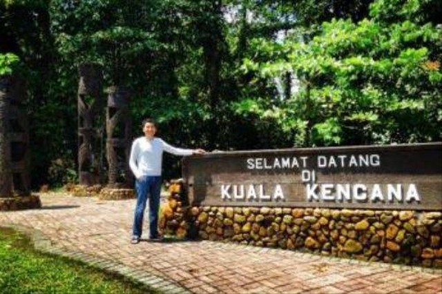 Kuala Kencana, pemukiman modern di Timika yang mirip luar negeri. Foto: Pemkab Mimika
