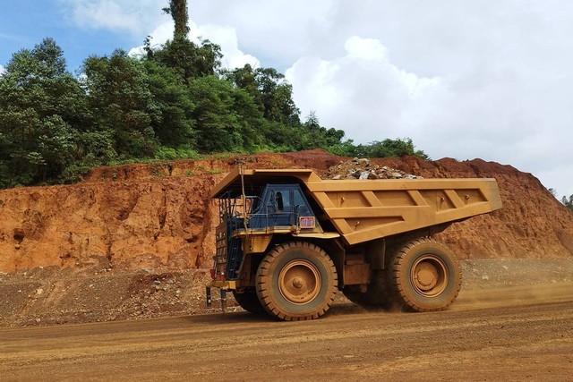 Aktivitas tambang nikel di PT Vale Indonesia di kawasan Harapan East, Blok Sorowako. Foto: Angga Sukmawijaya/kumparan