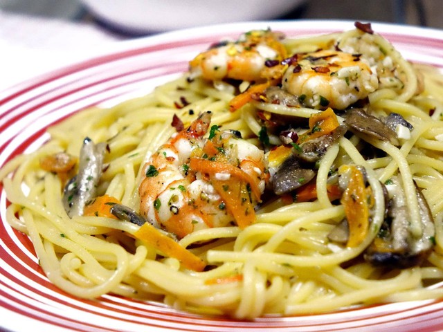 Ilustrasi Aglio Olio. Foto: Pixabay