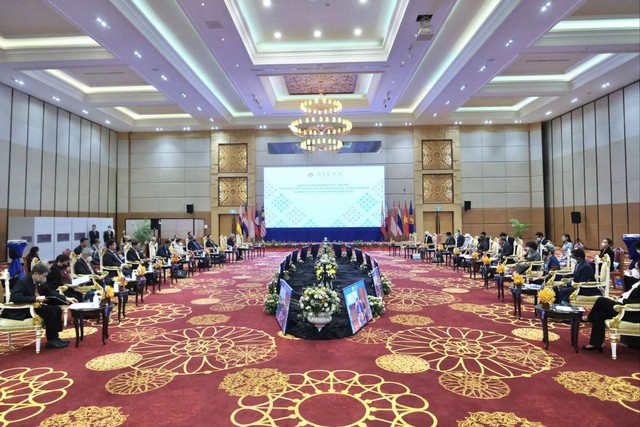 Pertemuan Ke-55 Para Menteri Luar Negeri ASEAN (AMM). Foto: Twitter/@Kemlu_RI