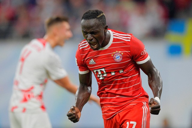 Pemain Bayern Muenchen Sadio Mane. Foto: Matthias Rietschel/REUTERS