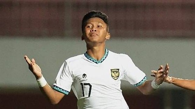 Pemain Timnas Indonesia U-16 Nabil Asyura. Foto: Instagram/@pssi