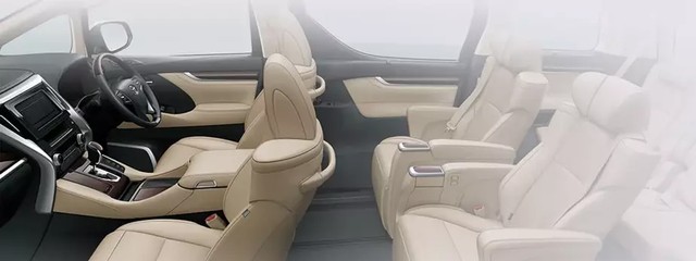 Ilustrasi interior mobil Alphard terbaru 2022. Foto: Dok. Tunas Toyota